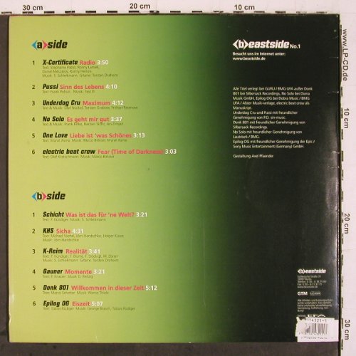 V.A.<b>eastside No. 1: Hip Hop von der Ostseite, m-/vg+, Beastside /Efa(71875043212), D, 1999 - LP - V6751 - 9,00 Euro