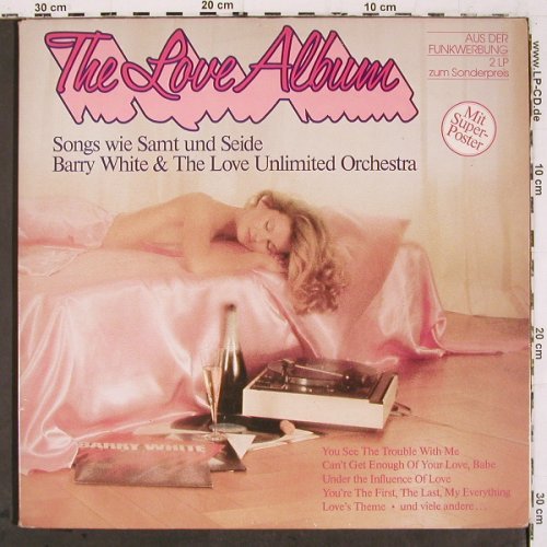 White,Barry & Love Unlimited: The Love Album,Foc,+Poster, CBS(ULG 24500), NL, 1980 - 2LP - V6760 - 7,50 Euro
