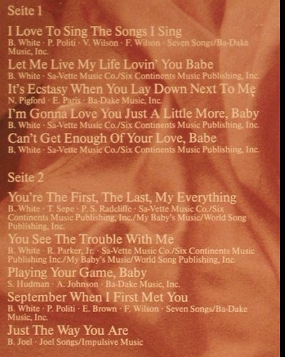 White,Barry & Love Unlimited: The Love Album,Foc,+Poster, CBS(ULG 24500), NL, 1980 - 2LP - V6760 - 7,50 Euro