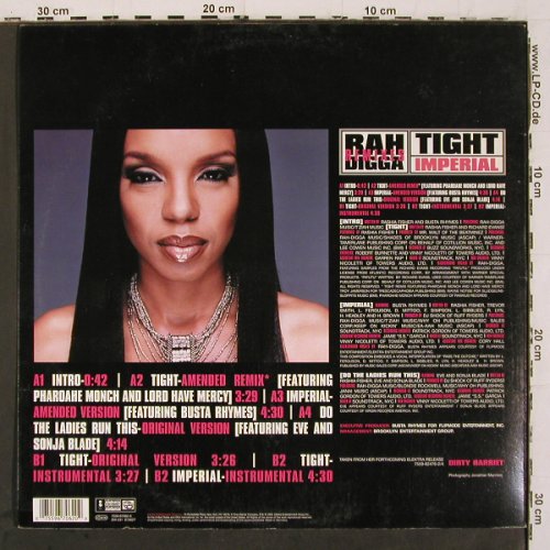 Rah Digga: Tight &sol; Imperial, 7Tr., Electra (7559-67062-0), D, 2000 Typ: 12" Best.-Nr.: V6875 Preis: 7,50 Euro.