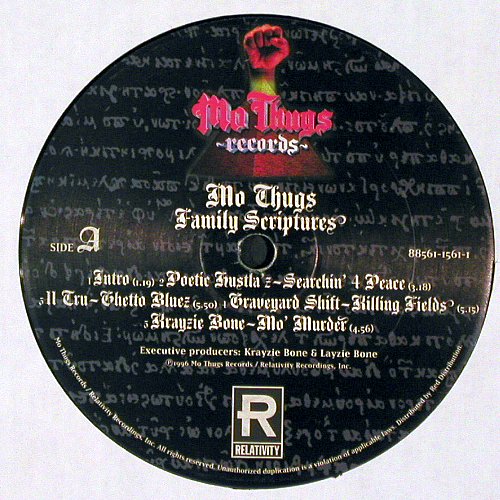 Mo Thugs: Family-Scriptures, m-&sol;vg+, Relativity (88561-1561-1), US, 1996 Typ: 2LP Best.-Nr.: V6902 Preis: 30,00 Euro.