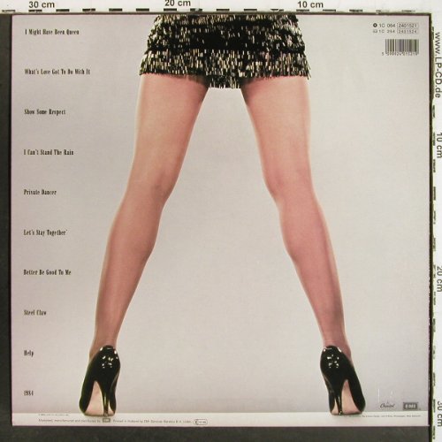 Turner,Tina: Private Dancer, Capitol(2401521), NL, 1983 - LP - V6954 - 7,50 Euro