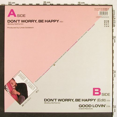 Mc Ferrin,Bobby: Don't Worry Be Happy*2+1, Manhattan (20 2891 6), D, 1988 Typ: 12" Best.-Nr.: V6991 Preis: 4,00 Euro.