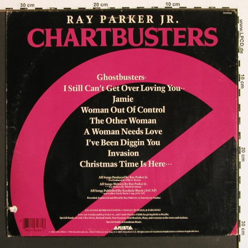 Parker Jr.,Ray: Chartbusters, m-/vg+, Arista(AL8-8266), US, co, 1984 - LP - V7251 - 4,00 Euro