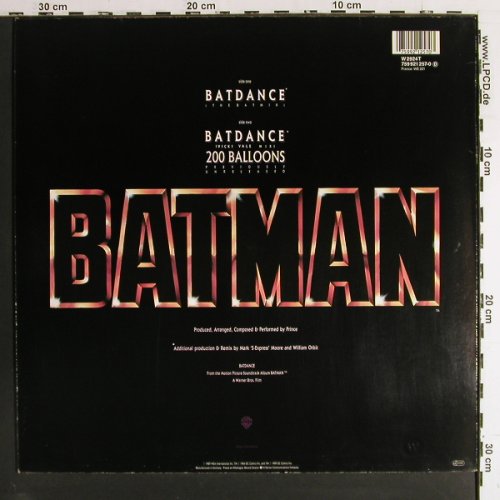 Prince: Batdance*2 (7:15)&sol; 200 Balloons, WB (759 921 257-0), D, 1989 Typ: 12" Best.-Nr.: V7388 Preis: 5,00 Euro.