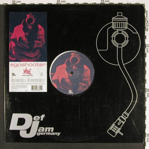 Wolvzblut: Egoshooter*3/wir meinz ernst*3, Def Jam(588 830-1), D, 2001 - 12inch - V7572 - 5,00 Euro
