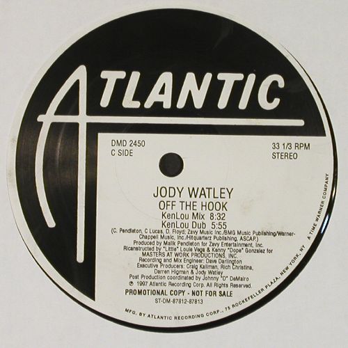 Watley,Jody: Off The Hook*8;Maw Mx,SoulS,dub..., Atlantic (DMD 2450), US,Promo, 1997 Typ: 12"*2 Best.-Nr.: V7747 Preis: 7,50 Euro.