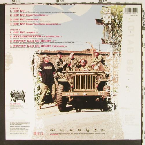 Malik: Oh!No! *5+3, Sound Release Rec. (4260010033000), D, 2001 Typ: 12" Best.-Nr.: V7806 Preis: 4,00 Euro.