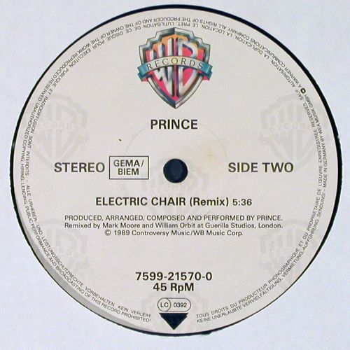 Prince: The Future(Remix)+1, m-&sol;vg+, WB (7599-21570-0), D, 1990 Typ: 12" Best.-Nr.: V7816 Preis: 7,50 Euro.