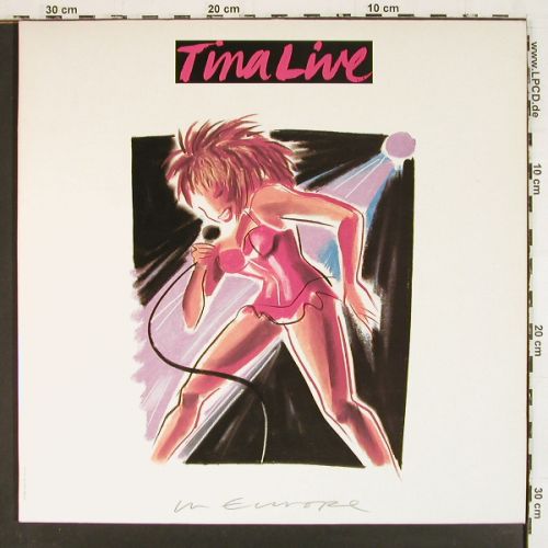 Turner,Tina: Tina Live In Europe, Foc, Facts, Capitol(7 90126 1), NL, vg+/m-, 1988 - 2LP - V7820 - 7,50 Euro