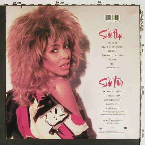 Turner,Tina: Break Every Rule, Capitol(PJ-12530), US, co, 1986 - LP - V7821 - 6,00 Euro