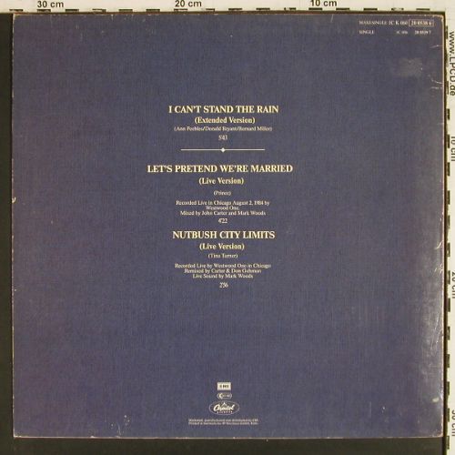 Turner,Tina: I Can't Stand The Rain+2, m-/vg+, Capitol(20 0538 6), D, 1984 - 12inch - V7825 - 4,00 Euro
