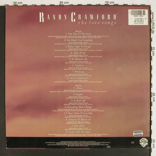Crawford,Randy: The Love Songs, WB(241 206-1), D, 1987 - LP - V7836 - 7,50 Euro