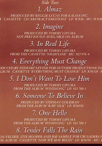 Crawford,Randy: The Love Songs, WB(241 206-1), D, 1987 - LP - V7836 - 7,50 Euro