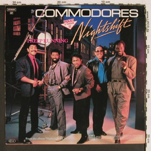 Commodores: Nightshift (7:02)/ I keep running, Motown(ZC69281), D, 1984 - 12inch - V8097 - 5,00 Euro
