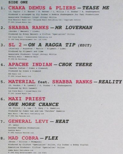 V.A.On A Reggae Tip: Chake Demus... Maxi Priest, Island Mango(ILPTV5/518129-1), UK, 1993 - LP - V4505 - 9,00 Euro