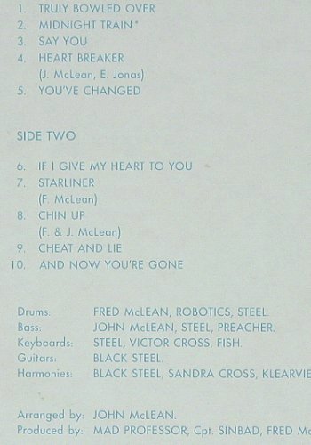 McLean,John: Bowled Over, Ariwa Records(ARI LP 037), UK, 1989 - LP - V5274 - 12,50 Euro