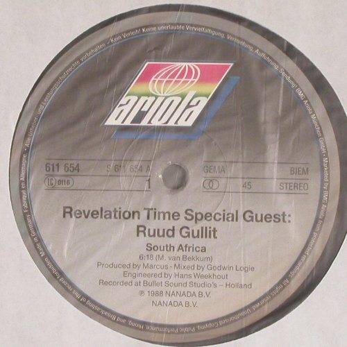 Revelation Time: South Africa*3 (6:18/single/instr.), Ariola(611 654), D, 1988 - 12inch - V5479 - 5,00 Euro