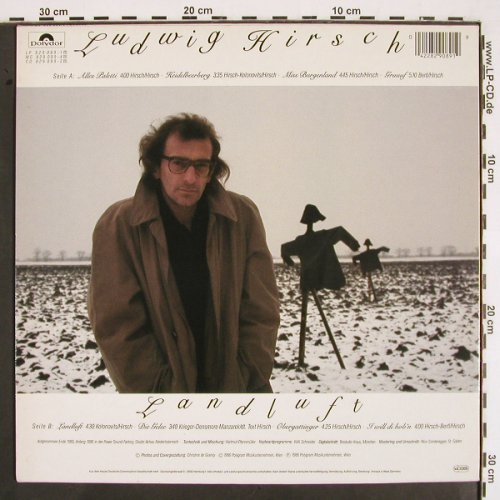 Hirsch,Ludwig: Landluft, Polydor(829 089), D, 1986 - LP - V2081 - 6,00 Euro