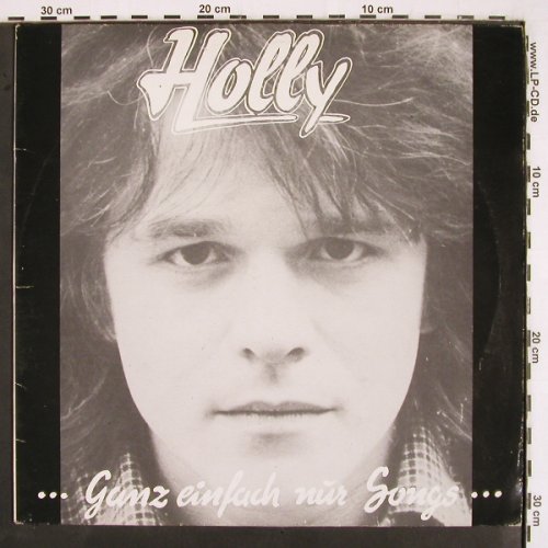 Holly: ...ganz einfach nur Songs... Sign., Holly Produktion(66.22 802), D, 1983 - LP - V2738 - 7,50 Euro