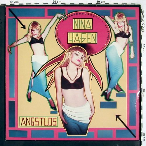 Hagen,Nina: Angstlos, CBS(CBS 25667), NL, 1983 - LP - V3301 - 7,50 Euro