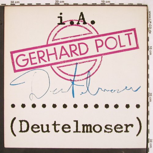 Polt,Gerhard: Deutelmoser, Jupiter(827 657), D, 1986 - LP - V3339 - 6,00 Euro
