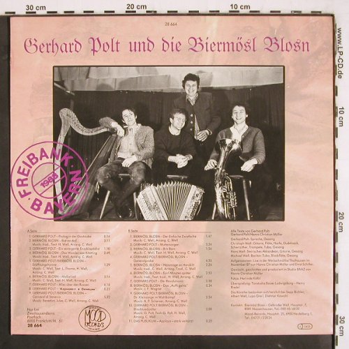Polt,Gerhard u.d. Biermösl Blosn: Freibank Bayern, Mood(28 664), D, 1987 - LP - V3434 - 15,00 Euro