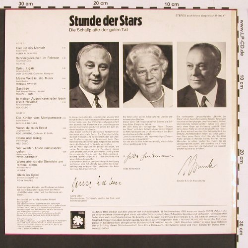 V.A.Stunde Der Stars: P.Alexander.. Rickie Shayne, 12 Tr., Ariola(85 666 XT), D,  - LP - V5378 - 4,00 Euro