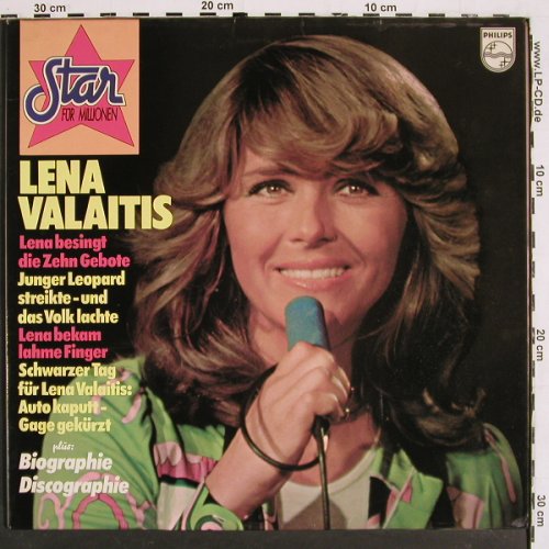 Valaitis,Lena: Star für Millionen, Booklet Foc, Philips(), D,  - LP - V5435 - 7,50 Euro