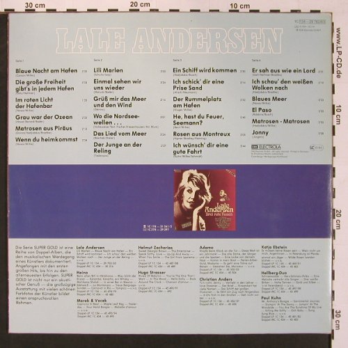 Andersen,Lale: Supergold,Foc, EMI (134-29 762/63), D Typ: 2LP Best.-Nr.: V5519 Preis: 6,00 Euro