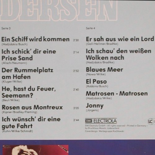 Andersen,Lale: Supergold,Foc, EMI (134-29 762/63), D Typ: 2LP Best.-Nr.: V5519 Preis: 6,00 Euro