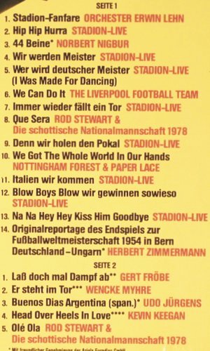 V.A.Viva Fussball: Franz Beckenbauer präs., WEA(58 200), D, 19 Tr., 1980 - LP - V5575 - 5,00 Euro
