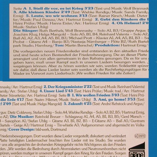 V.A.Wir sind schon viele: aber der Frieden braucht mehr, 10Tr, Pläne (88 310 D), D, 1982 Typ: LP Best.-Nr.: V5870 Preis: 5,00 Euro