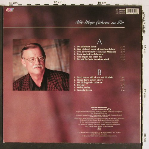 Whittaker,Roger: Alle Wege führen zu Dir, Intercord(INT 165.008), D, 1990 - LP - V5905 - 6,00 Euro