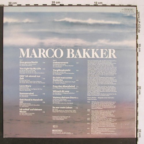 Bakker,Marco: Ich Tr&auml;um' auf deinem Kissen, H&ouml;rZu (070-46 159), D, 1981 Typ: LP Best.-Nr.: V5956 Preis: 4,00 Euro.