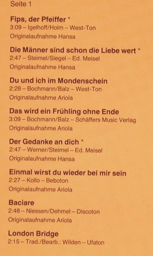 Werner,Ilse: Die Frau mit Pfiff, m-/vg+, SR(32 536 5), D, 1981 - LP - V5971 - 5,00 Euro