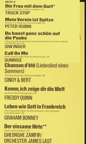 V.A.Starparade Aktuelle Ausgabe 78: Tony Holiday ... Zamfir / Last, Polydor (2459 134), D, 1978 Typ: LP Best.-Nr.: V6061 Preis: 5,00 Euro