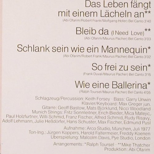 Werner,Margot: Nur eine Frau, Polydor(2371 822), D, 1977 - LP - V6113 - 6,00 Euro