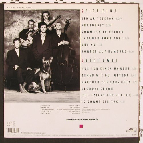 Felix De Luxe: Die Tricks des Glücks, Polydor (827 667-1), D, 1985 Typ: LP Best.-Nr.: V6208 Preis: 5,00 Euro.