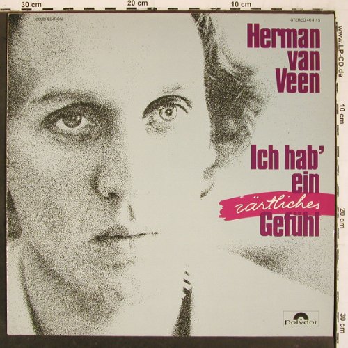 Van Veen,Herman: Ich Hab ein Z&auml;rtliches Gef&uuml;hl, Polydor, Club Ed. (46 4115), D Typ: LP Best.-Nr.: V6433 Preis: 5,00 Euro.