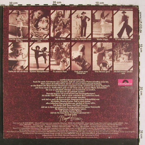 Werner,Margot: Und f&uuml;r jeden kommt der Tag, Foc, Polydor(2371 521), D, 1974 - LP - V6486 - 7,50 Euro
