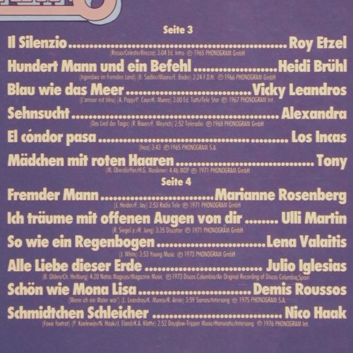 V.A.24 Schlagerjahre: 24 Superhits, Foc, Philips (6612 120), D Typ: 2LP Best.-Nr.: V6501 Preis: 5,00 Euro.