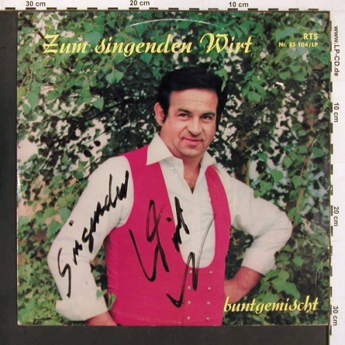 Zum singenden Wirt - Elisabethzell: buntgemischt, beliebtes Ausflugs.., RTS-Tonstudio, Straubing(RS 104/LP), D,  - LP - V6514 - 6,00 Euro