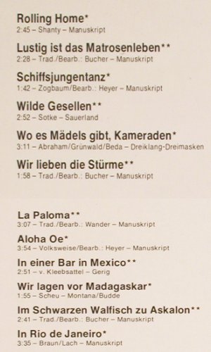 V.A.Rolling Home: Shanties u.Lieder...mit Henno Storm, Baccarola (88 980 XLU), D, 1975 Typ: 2LP Best.-Nr.: V6515 Preis: 7,50 Euro.