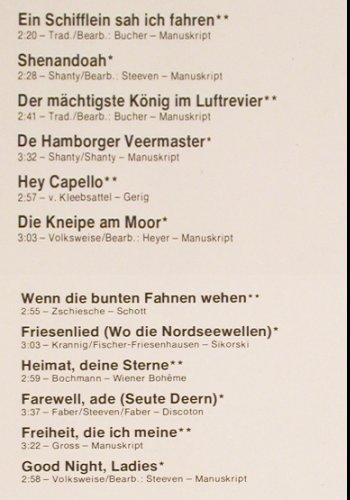 V.A.Rolling Home: Shanties u.Lieder...mit Henno Storm, Baccarola (88 980 XLU), D, 1975 Typ: 2LP Best.-Nr.: V6515 Preis: 7,50 Euro.