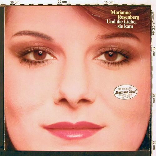 Rosenberg,Marianne: Und die Liebe, sie kam, m-&sol;vg+, Philips (6305 401), D, 1979 Typ: LP Best.-Nr.: V6819 Preis: 6,00 Euro.