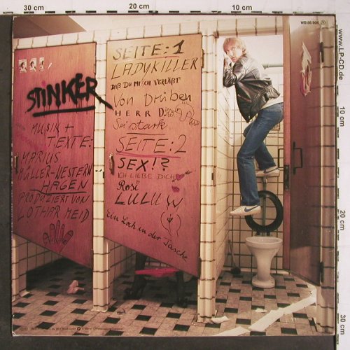 M&uuml;ller-Westernhagen,Marius: Stinker, WB (WB 56 906), D, 1981 Typ: LP Best.-Nr.: V6924 Preis: 5,00 Euro.