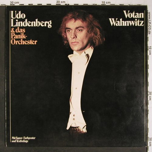 Lindenberg,Udo: Votan Wahnwitz + Poster,Textblatt, Telefunken (6.22223 AS), D, 1975 Typ: LP Best.-Nr.: V6929 Preis: 7,50 Euro.