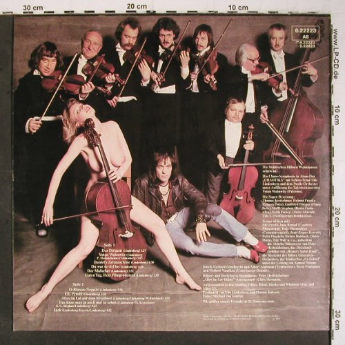 Lindenberg,Udo: Votan Wahnwitz + Poster,Textblatt, Telefunken (6.22223 AS), D, 1975 Typ: LP Best.-Nr.: V6929 Preis: 7,50 Euro.