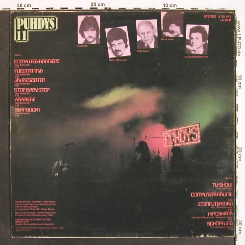 Puhdys: 11, Computer Karriere, Amiga(8 55 944), DDR, 1983 - LP - V6949 - 7,50 Euro
